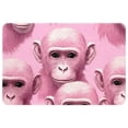 thumbnail image 1 of Monkey Polyester Non-Slip Machine Washable Chair Mats Floor Mat Area Rug Set, 1 of 6