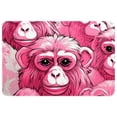 thumbnail image 1 of Monkey Polyester Non-Slip Machine Washable Chair Rugs Office Mat Area Rugs Bath Rug, 1 of 6