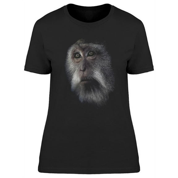 Monkey Portrait   T-Shirt Women -Image by Shutterstock, Female Large