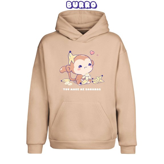 Monkey Pullover Urban Hoodie