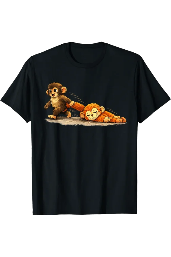 Monkey Punch Baby Graphic Little Punch Big Love T-Shirt