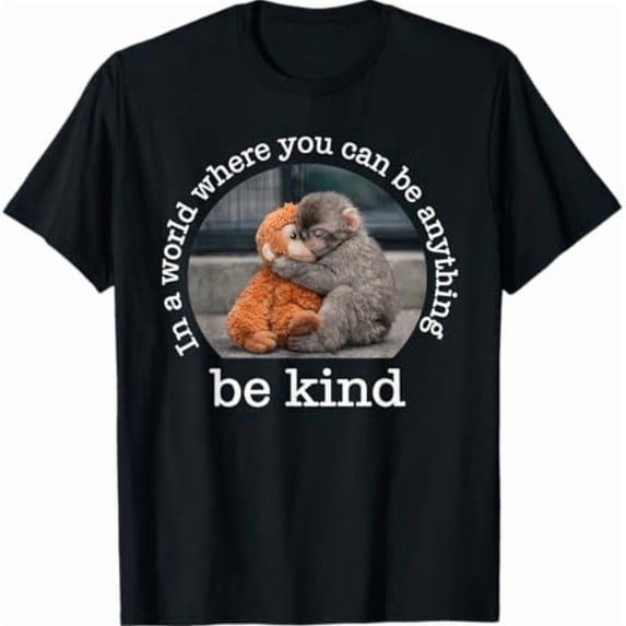 Anything Walmart Monkey Punch in the World Where You can be Anything Be Kind T-Shirt ...