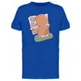 thumbnail image 1 of Monkey Reading Newspaper Cartoon Tee Men's -Image by Shutterstock, 1 of 2