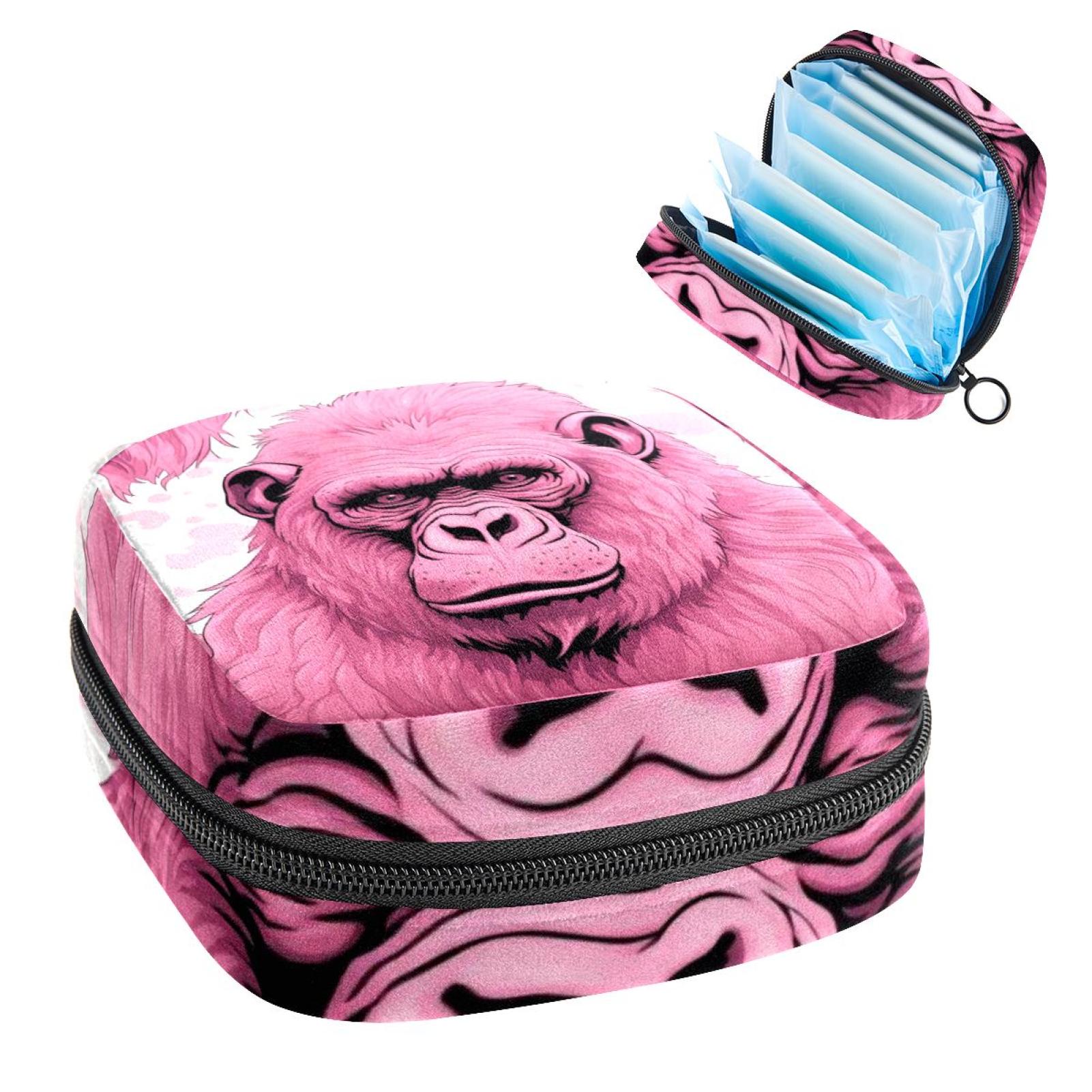 monkey-sanitary-bags-storage-bag-travel-toiletry-bag-small-mini-makeup