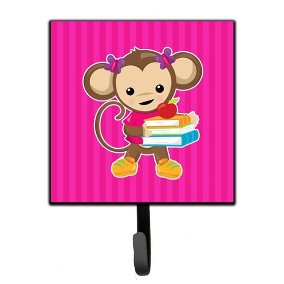 Monkey & School Books Leash or Key Holder