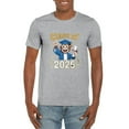 thumbnail image 1 of Monkey Senior Class of 2025 Funny Animal Graduation Humor T-Shirt, for men & women, up to size 5XL, 1 of 3