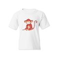 thumbnail image 1 of Monkey Sitting T-Shirt Juniors -Image by Shutterstock,  x-Large, 1 of 4