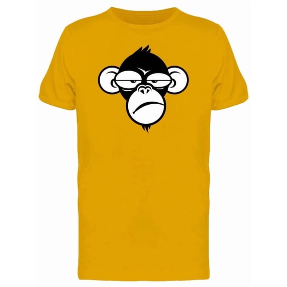 Monkey Sleepy Face Logo Tee Men's -Image by Shutterstock