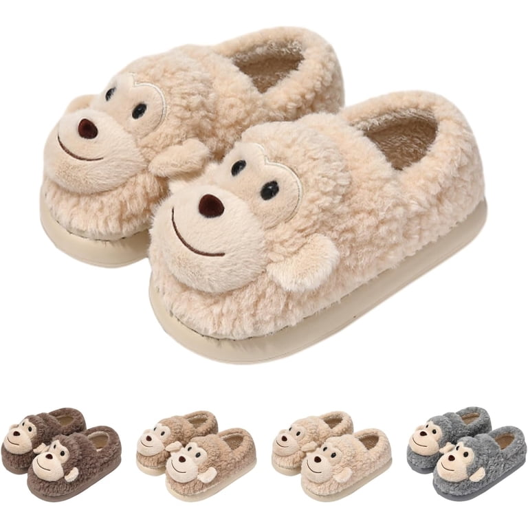 Monkey Slippers, Funky Monkey Shoes for Men and Women, Cute  display picture 3