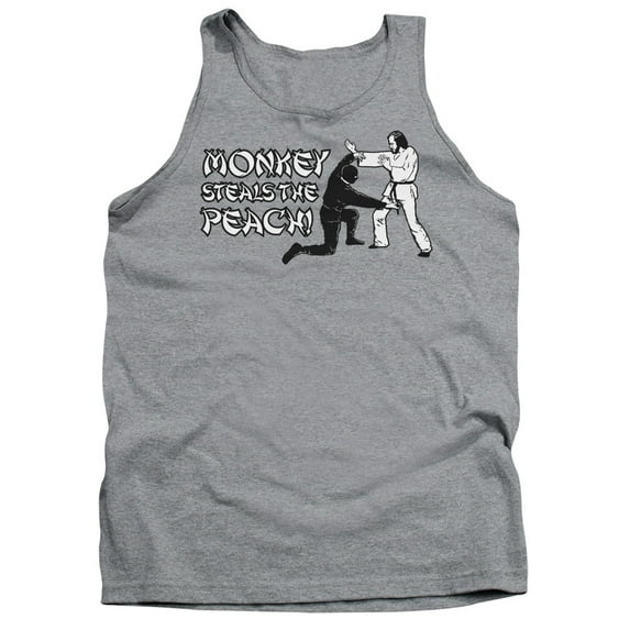 - Monkey Steals The Peach - Tank Top - Large