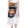 thumbnail image 1 of Monkey Stunning Summer Chiffon Beach Dress for Women, for the Beach, 1 of 6