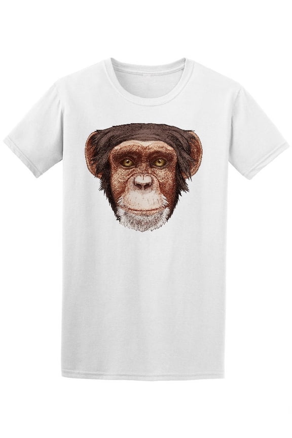 Monkey T-Shirt Men -Image by Shutterstock, Male Medium