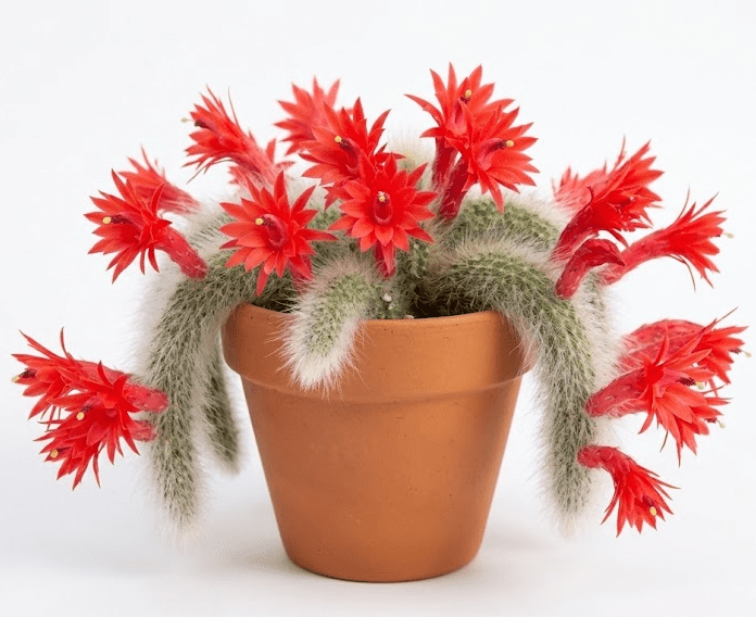 Monkey Tail Cactus Live Plant for Planting, Rare Trailing Cactus Succulent Plant for Indoor Outdoor in 2 Inch Pot