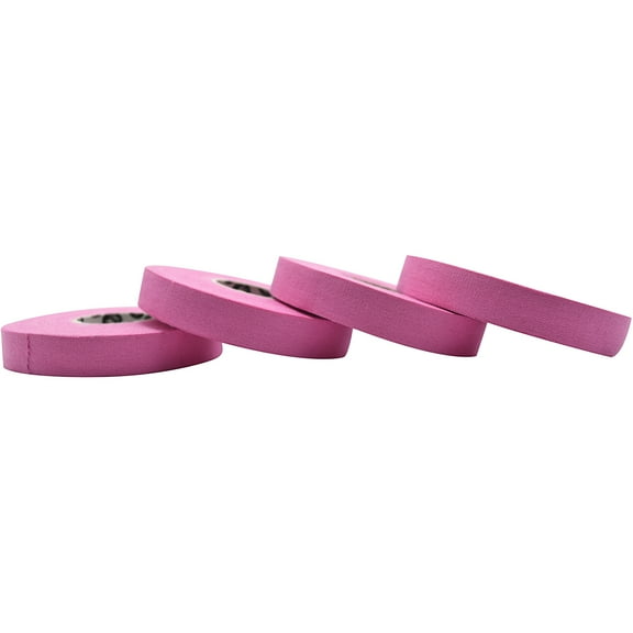 Monkey Tape 0.5" 4 Roll Pack Athletic Tape - Pink