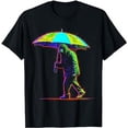thumbnail image 1 of Monkey Umbrella Colourful Creative Zoo Animal Monkey T-Shirt, 1 of 3