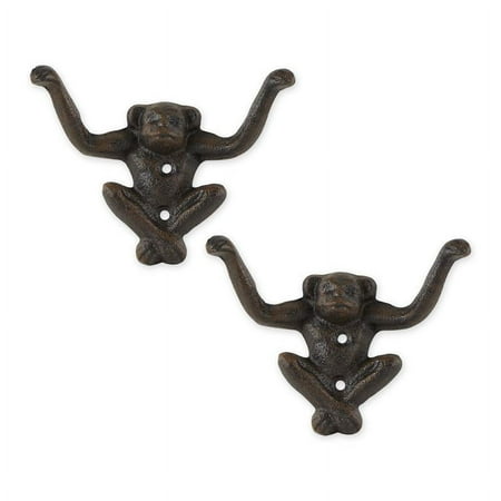 Monkey Wall Hook (Set of 2)
