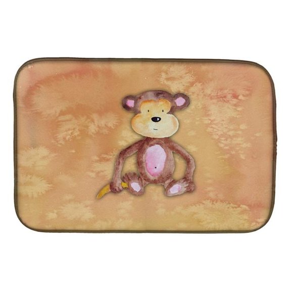 Monkey Watercolor Dish Drying Mat