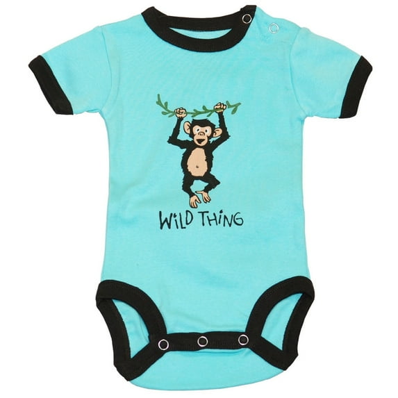 Monkey Wild Thing Baby One Piece - 12 month