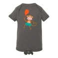 thumbnail image 1 of Monkey With A Balloon Bodysuit Infant -Image by Shutterstock,  Newborn, 1 of 4