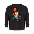 thumbnail image 1 of Monkey With A Balloon Long Sleeve Toddler -Image by Shutterstock,  2 Toddler, 1 of 4