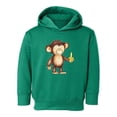 thumbnail image 1 of Monkey With A Banana Hoodie Toddler -Image by Shutterstock,  5 Toddler, 1 of 4