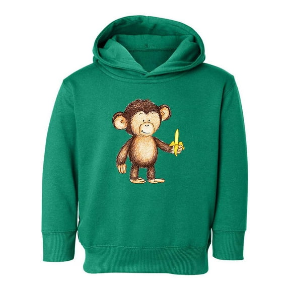 Monkey With A Banana Hoodie Toddler -Image by Shutterstock, 5 Toddler