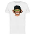 thumbnail image 1 of Monkey With Abstract Glasses T-Shirt Men -Image by Shutterstock, Male 3X-Large, 1 of 2