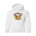 thumbnail image 1 of Monkey With Big Banana Hoodie Juniors -Image by Shutterstock,  Small, 1 of 4