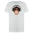 thumbnail image 1 of Monkey With Sunglasses & Music T-Shirt Men -Image by Shutterstock, Male Small, 1 of 2