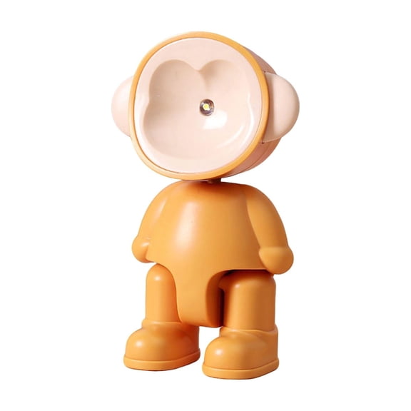 Monkey atmosphere lamp Fun Monkey Atmosphere Lamp, Decorative Small Night Light Home, Bedroom, Creates Cozy Ambiance, Cute Pet Ornament Light decorative night light