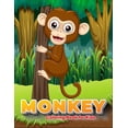 thumbnail image 1 of Monkey coloring book for Kids: Kids Coloring Book with 30 Unique Pages to Color on Monkeys, (Paperback), 1 of 1