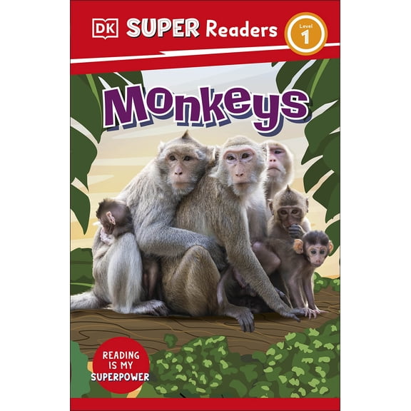 DK Super Readers Level 1 Monkeys (Paperback)