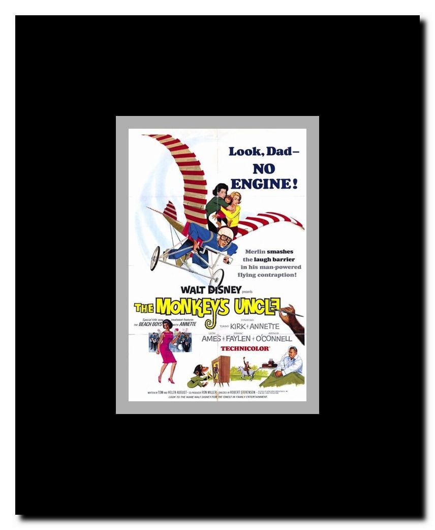 Monkeys Uncle Framed Movie Poster
