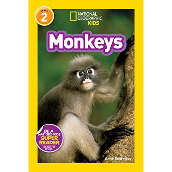 Pre-Owned Monkeys (National Geographic Kids Readers, Level 2) (Library Binding) 1426311079 9781426311079