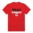 thumbnail image 1 of Monmouth College Fighting Scots Fear T-Shirt, Red - Large, 1 of 1