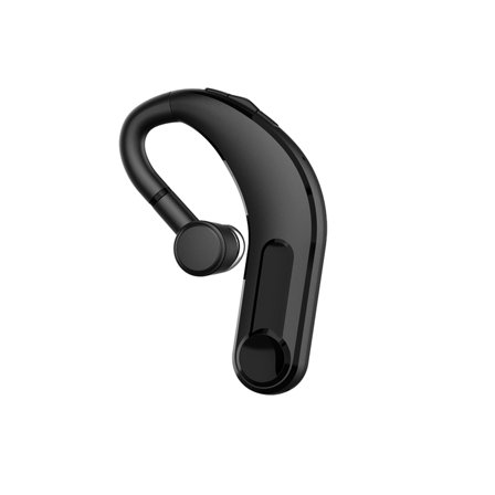 Mono Bluetooth 5.0 Ear-Hook Earbuds 180° Rotatable Dual Ear Use,IPX4 Sweatproof HiFi Sound Quality Comfort Stable Fit,Clear Business Call Lightweight Design for Running Fitness Office Driving