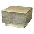 thumbnail image 1 of ZUO Mono Modern Aluminum Coffee Table in Antique Gold Finish, 1 of 7