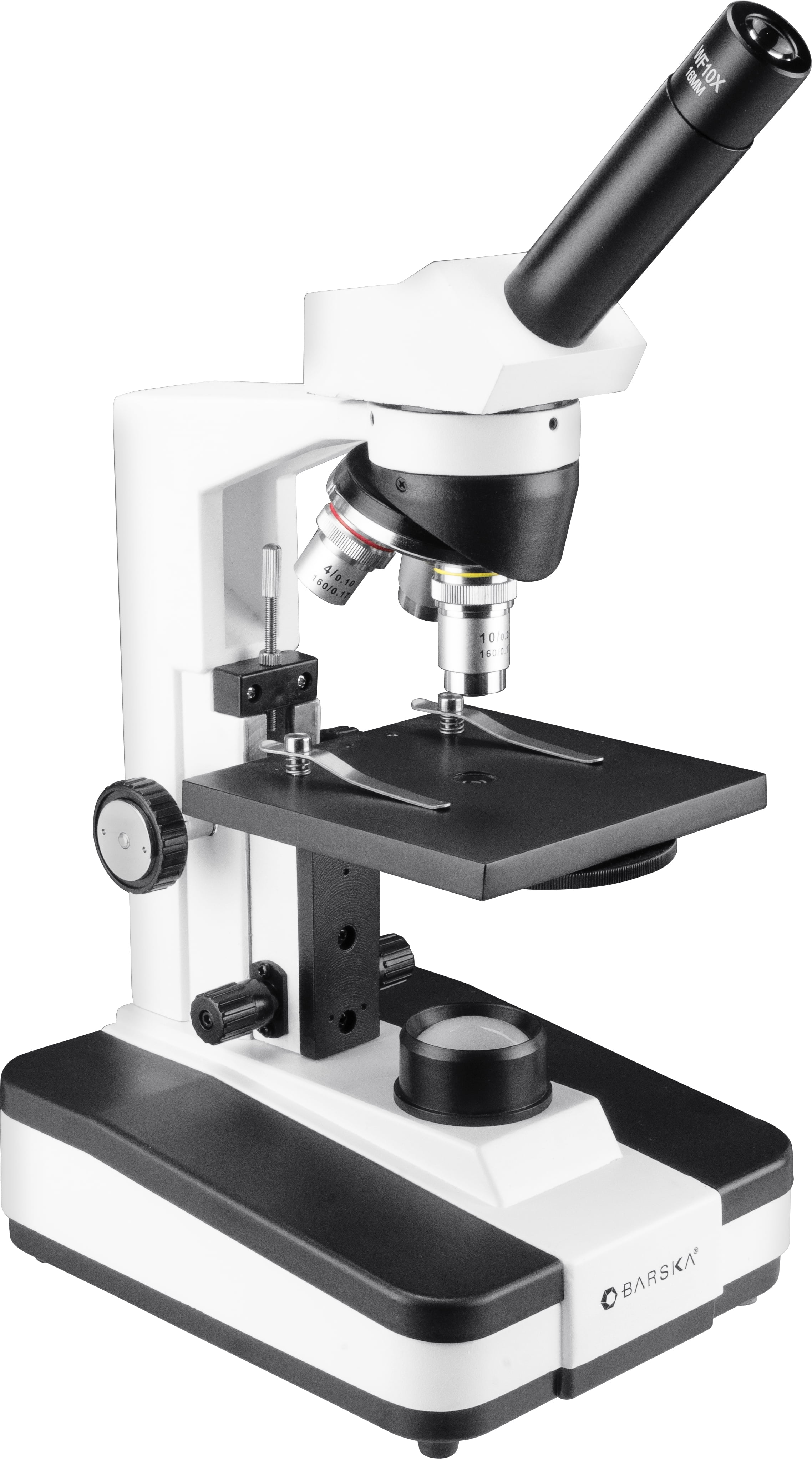Mono Compound Microscope W/LT 40X , 100X, 400X - Walmart.com