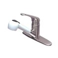 thumbnail image 1 of Mono Deck Mount Pull-Out Sprayer Kitchen Faucet - Satin Nickel, 1 of 1