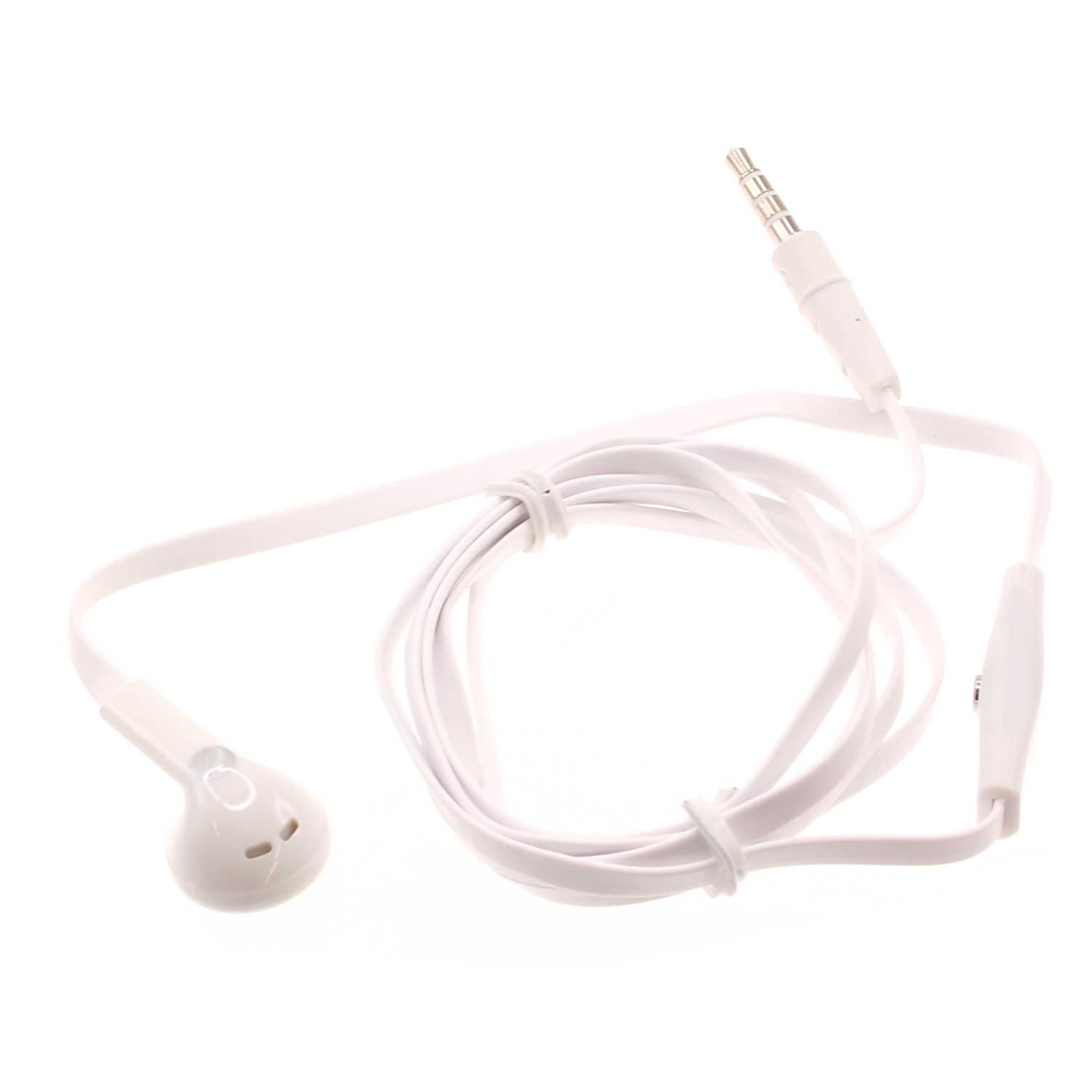 Mono Headset for Motorola Moto Tab G70/G62 - Wired Earphone Single Earbud 3.5mm Headphone Flat for Tab G70/G62
