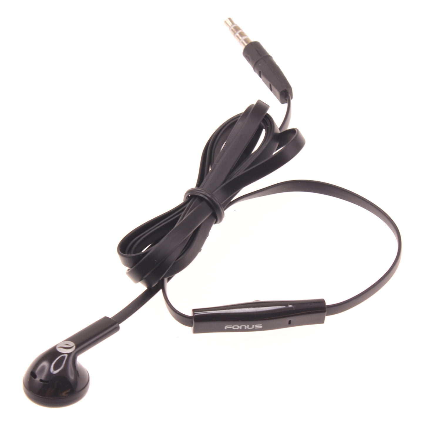 Mono Headset for Motorola Moto Tab G70/G62 - Wired Earphone Single Earbud 3.5mm Headphone Flat for Tab G70/G62