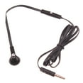 thumbnail image 1 of Mono Headset for TCL Flip 4 5G - Wired Earphone Single Earbud 3.5mm Headphone Flat Black, 1 of 5