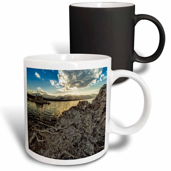 3drose, Mono Lake Tufa Before Sunset, 11oz Magic Transforming Mug