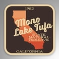 thumbnail image 1 of Mono Lake Tufa State Natural Reserve Decal Sticker | 4-Inches By 4-Inches | Vinyl Sticker | UV Protective Laminate | SP011, 1 of 1