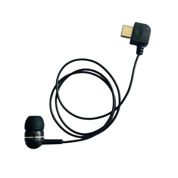 Mono Type C Headphone Secure In Ear Fit Builts In Microphones For Convenience