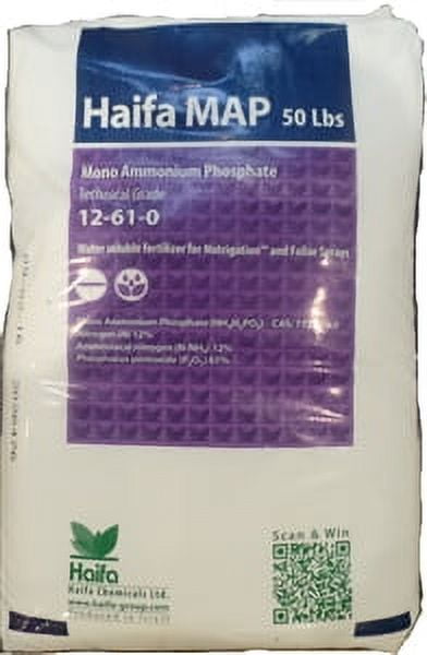 Seed Ranch Monoammonium Phosphate Fertilizer, 5 lbs with 100% Water Soluble