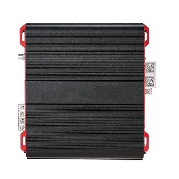 Monoblock Car Amplifier, 3000W RMS MAX, 1/2/4 Ohm Stable, 1-Channel Class D Car Audio Amplifier with Remote Subwoofer Level Control, Low Pass Filter and Bass Boost, Volume Controller Included