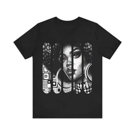 Monochromatic Grace - Jersey Short Sleeve Tee