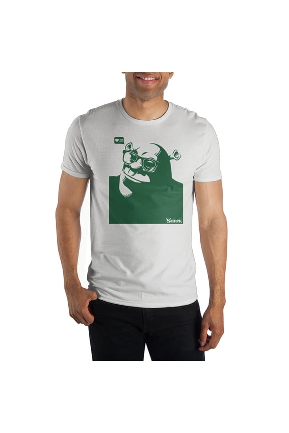 Monochromatic Handsome Shrek Mens Tee - S