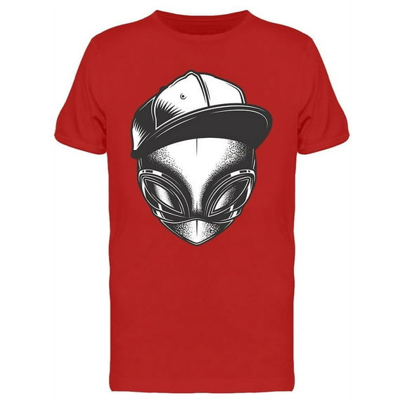 Monochrome Alien T-Shirt Men -Image by Shutterstock, Male Small